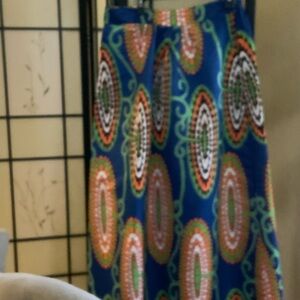Celebrating Culture & Confidence: Vibrant African Print Maxi Skirt | XXL